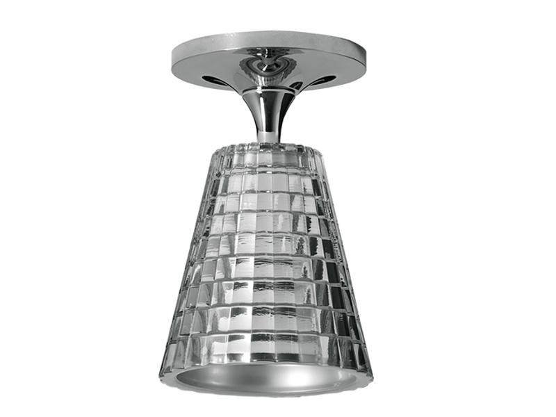 FLOW Crystal ceiling lamp