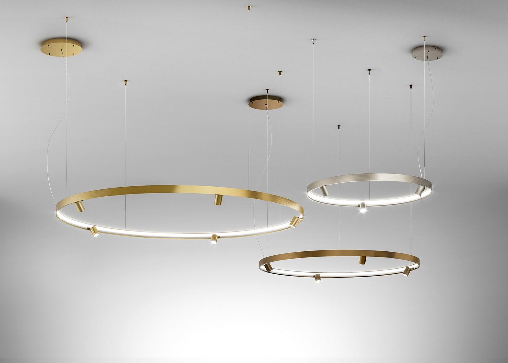 ARENA LED extruded aluminium pendant lamp