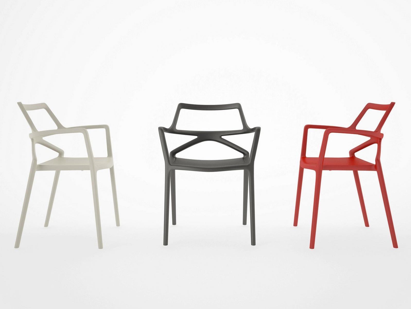 DELTA Garden chair with armrests