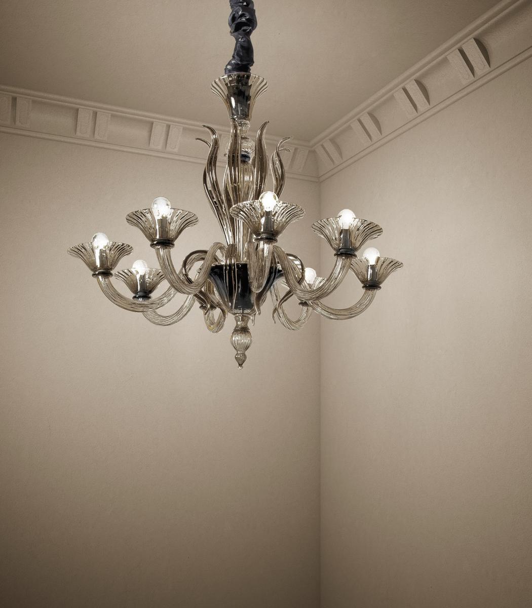 PISANI Glass chandelier