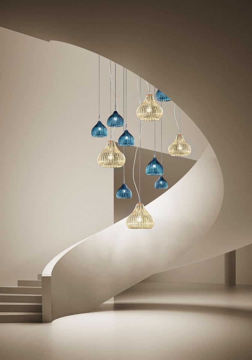 SPHERA Glass pendant lamp