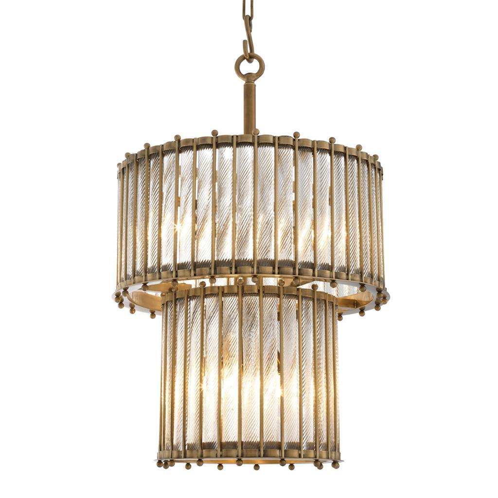 TIZIANO Glass pendant lamp