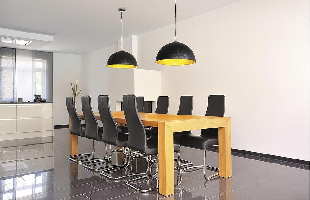 FORCHINI Plastic pendant lamp with dimmer in a contemporary style