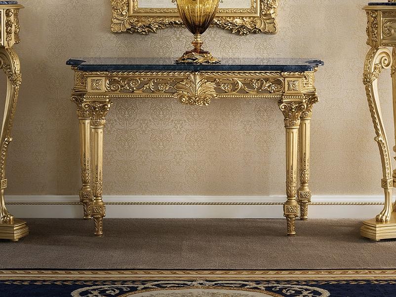 14671 Rectangular wooden console table