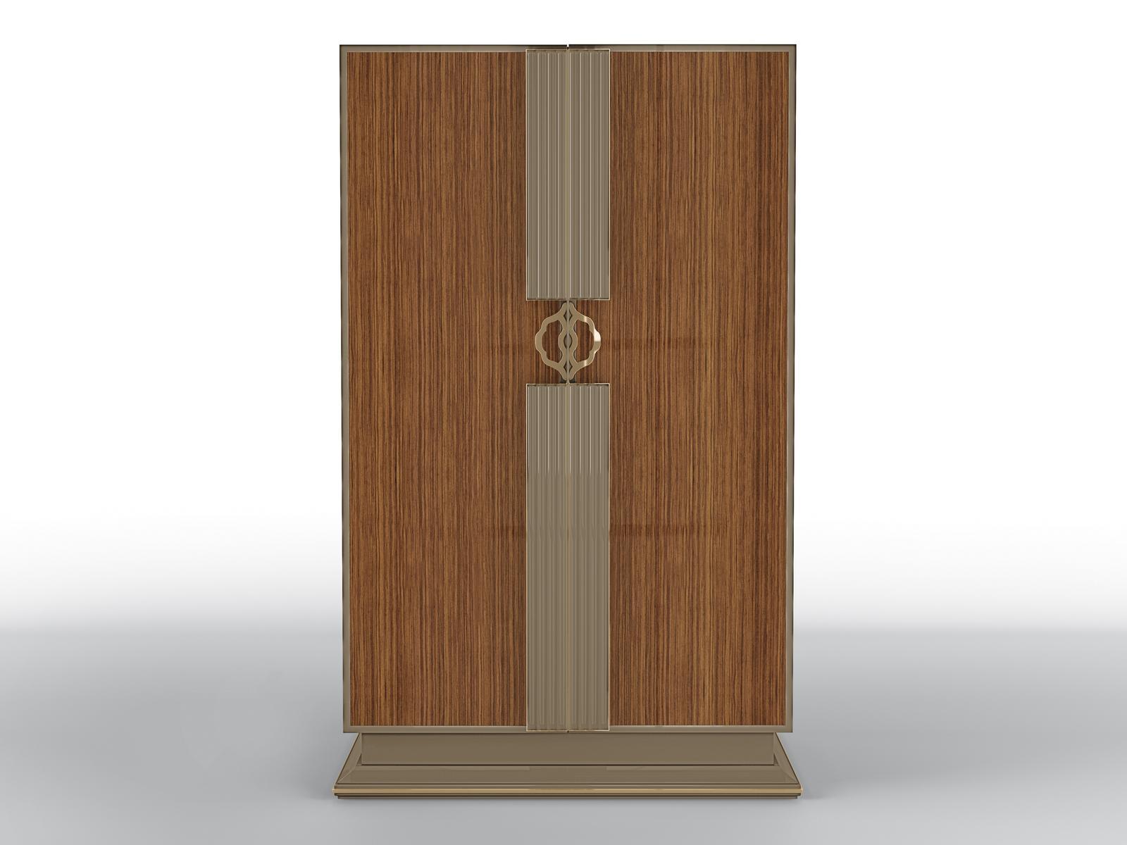 CONCORDE Walnut wardrobe