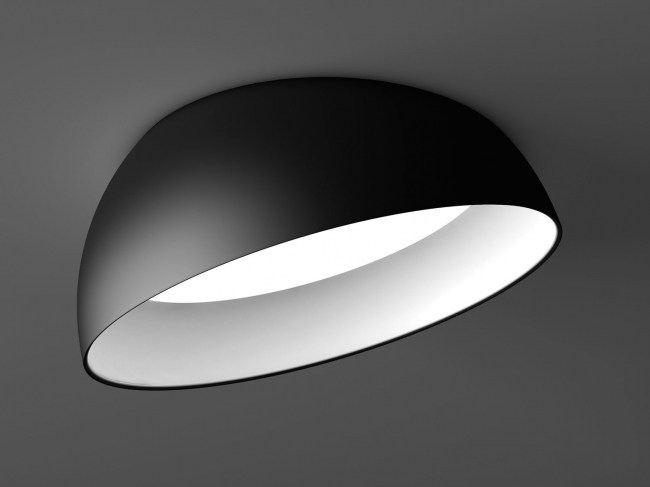 SUPERDOME RECESSED LED semi-inset ceiling lamp