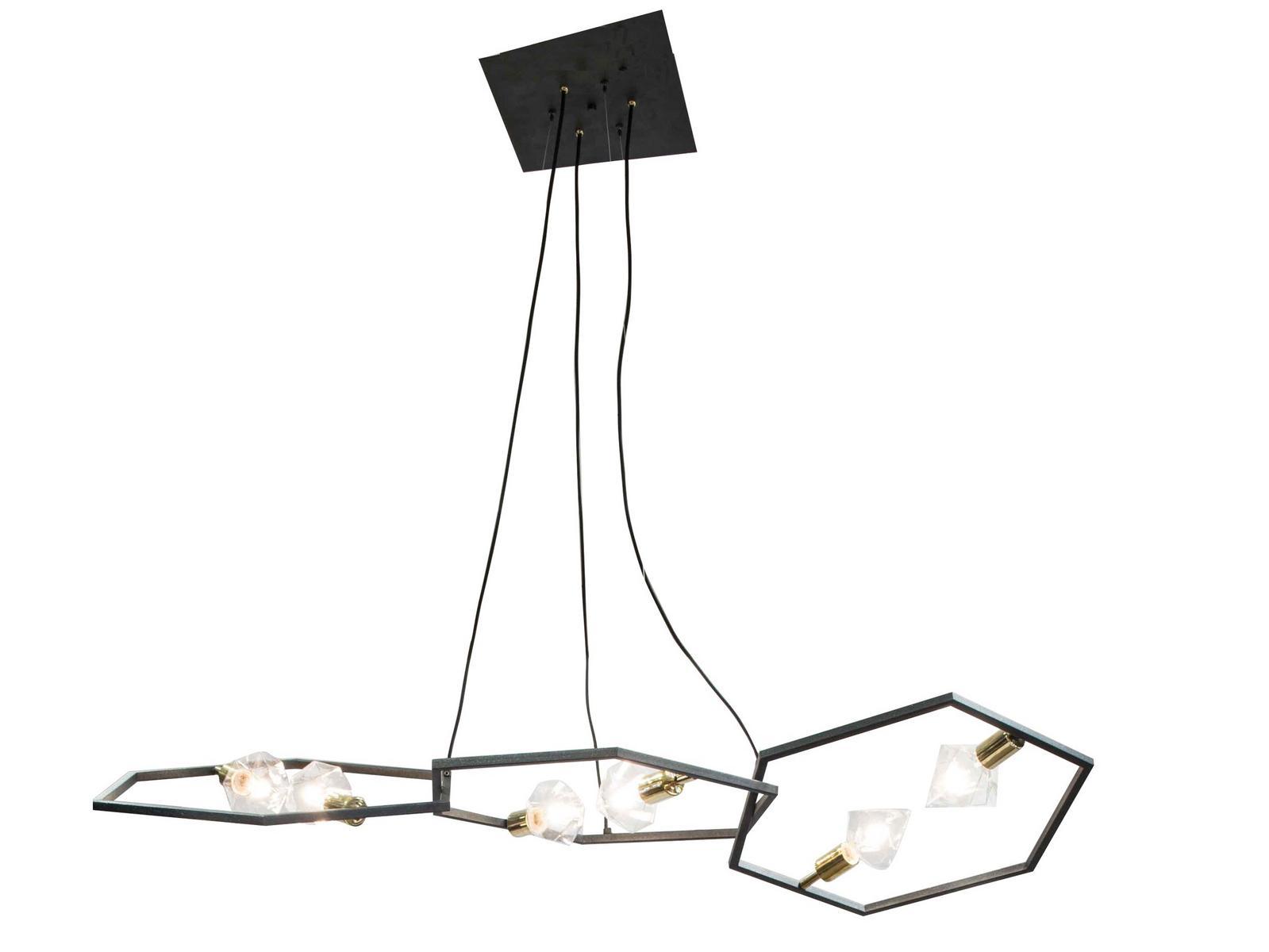 ESAGONO Metal pendant lamp