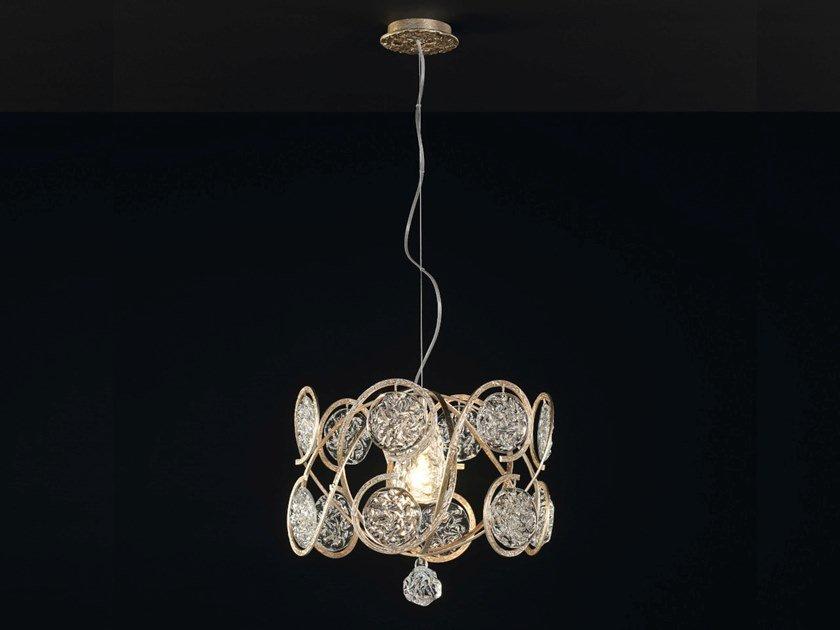 LINES CT3282/1 Handmade bronze pendant lamp