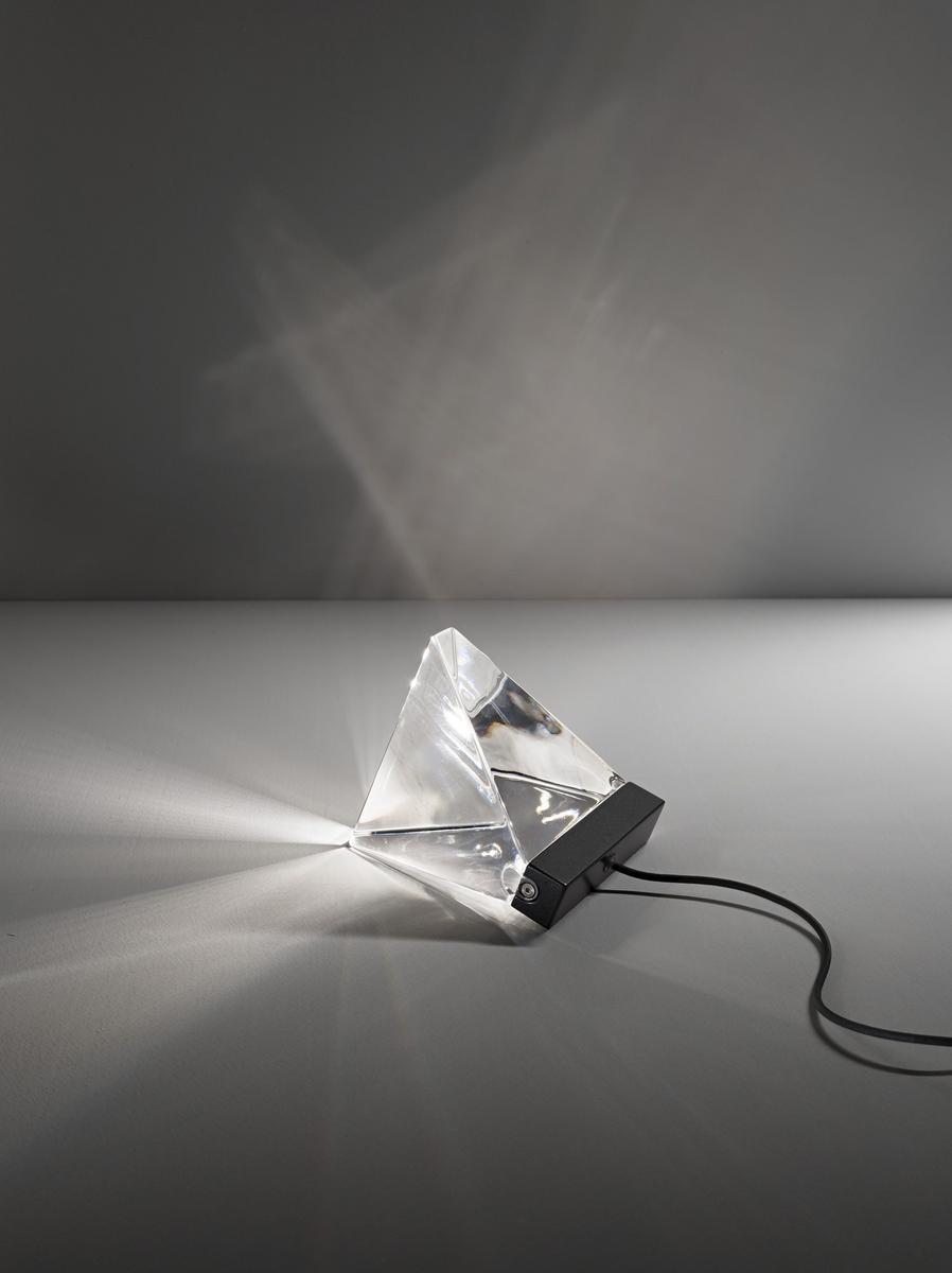TRIPLA LED crystal table lamp