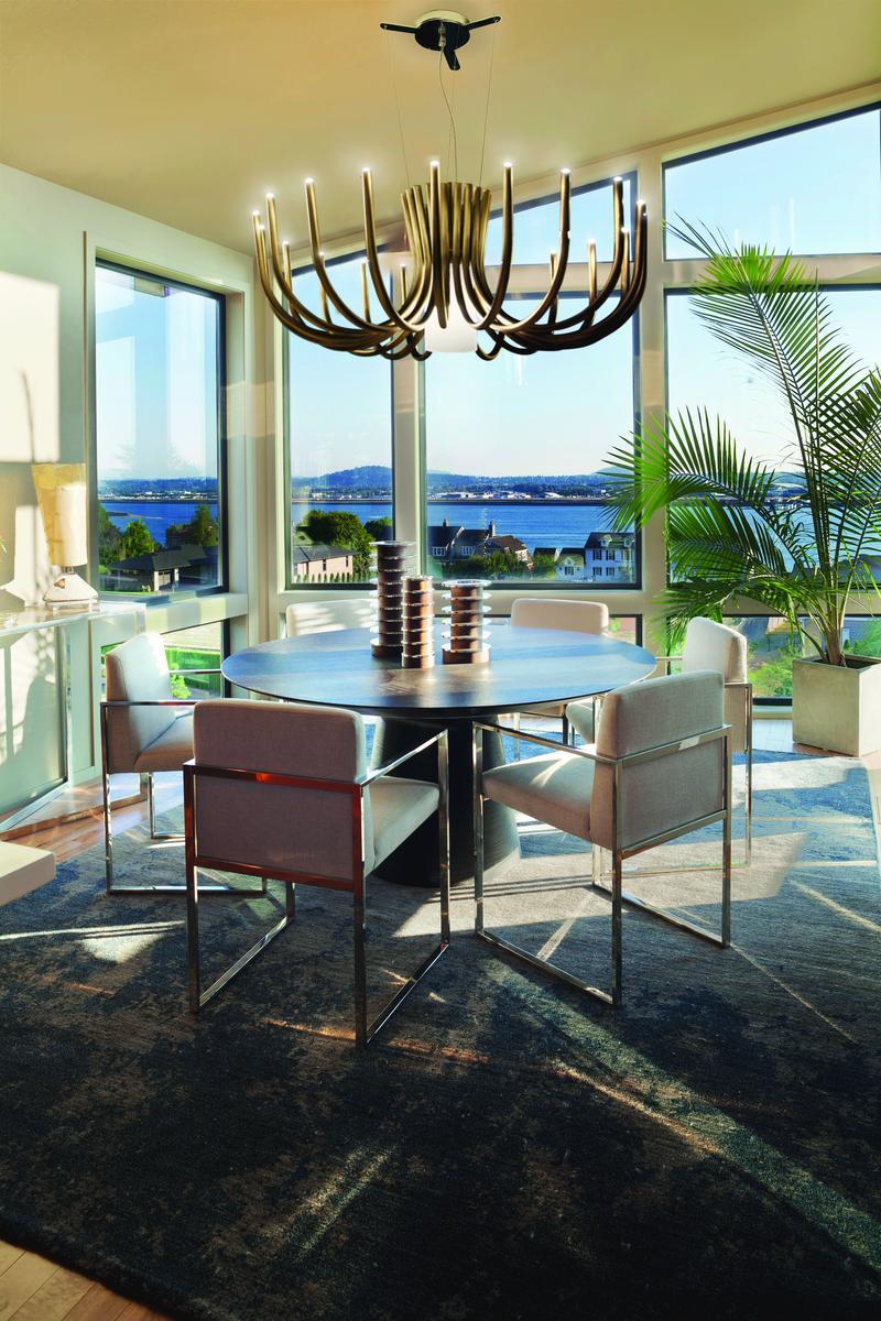 STARDUST SMALL LED metal chandelier
