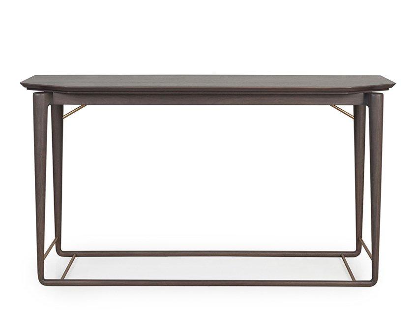 VINE Rectangular solid wood console table