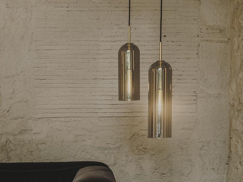 GLAM Glass pendant lamp