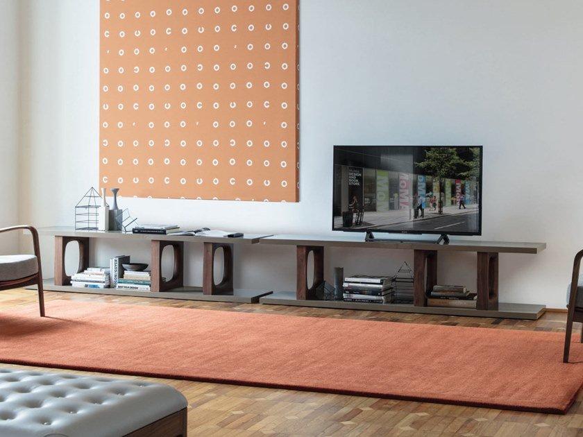 DALIDA Low wooden TV cabinet