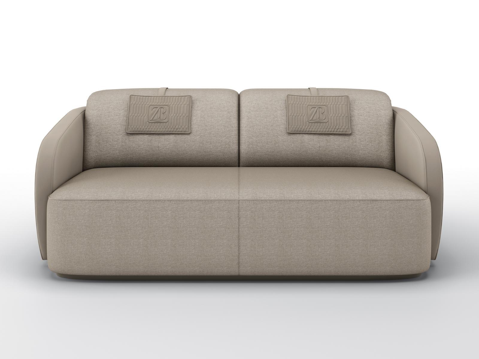 IPAZIA 3 seater fabric sofa