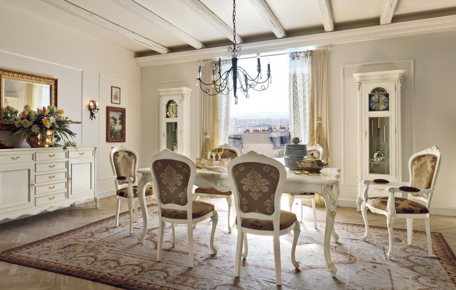 BENEDETTA Rectangular wood table