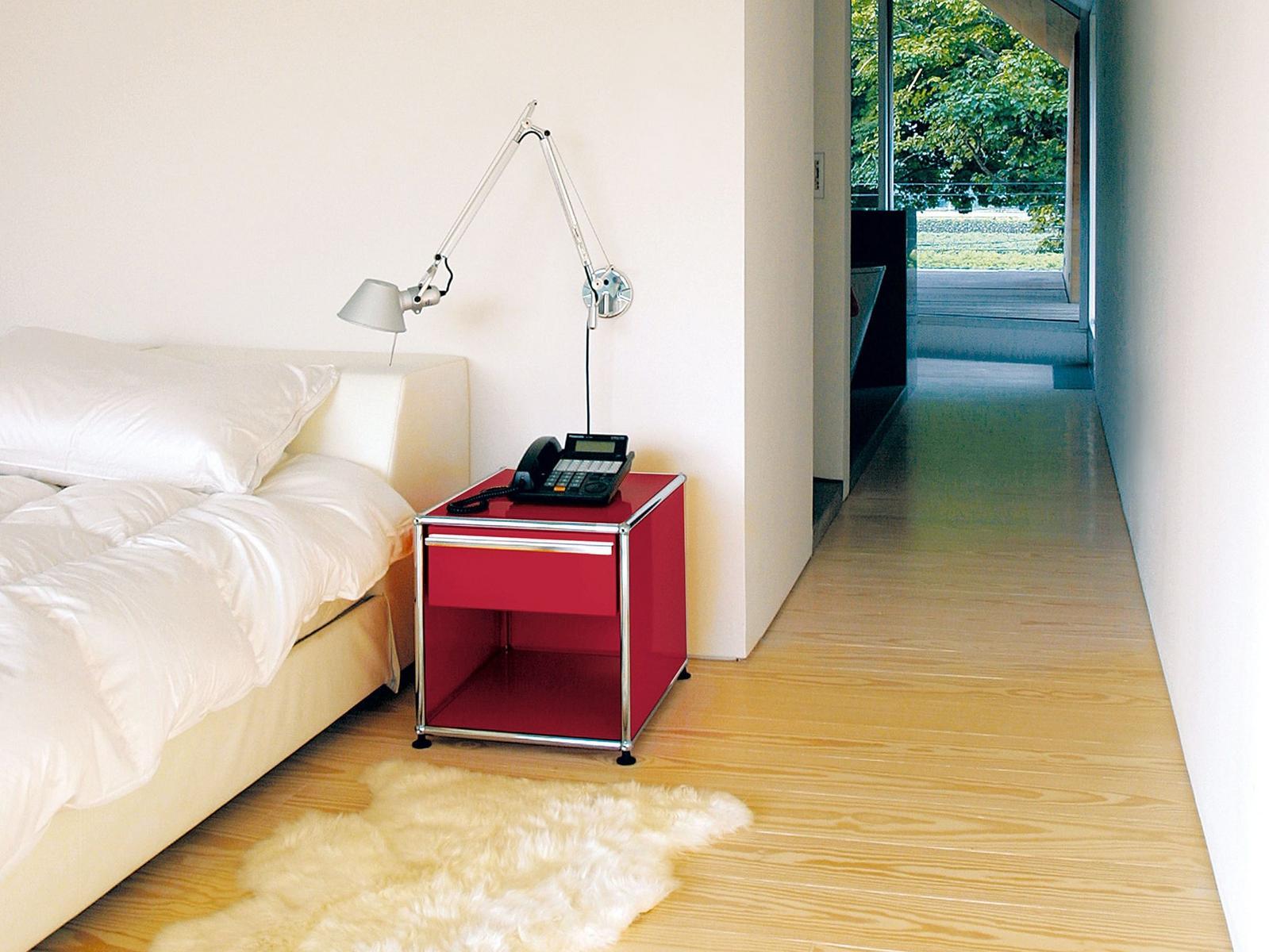 HALLER NIGHTSTAND Bedside table with drawer
