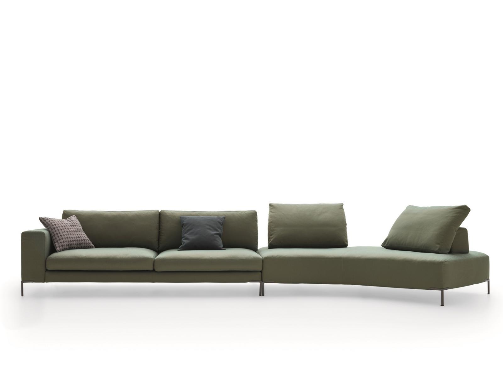 UNION Sectional fabric sofa