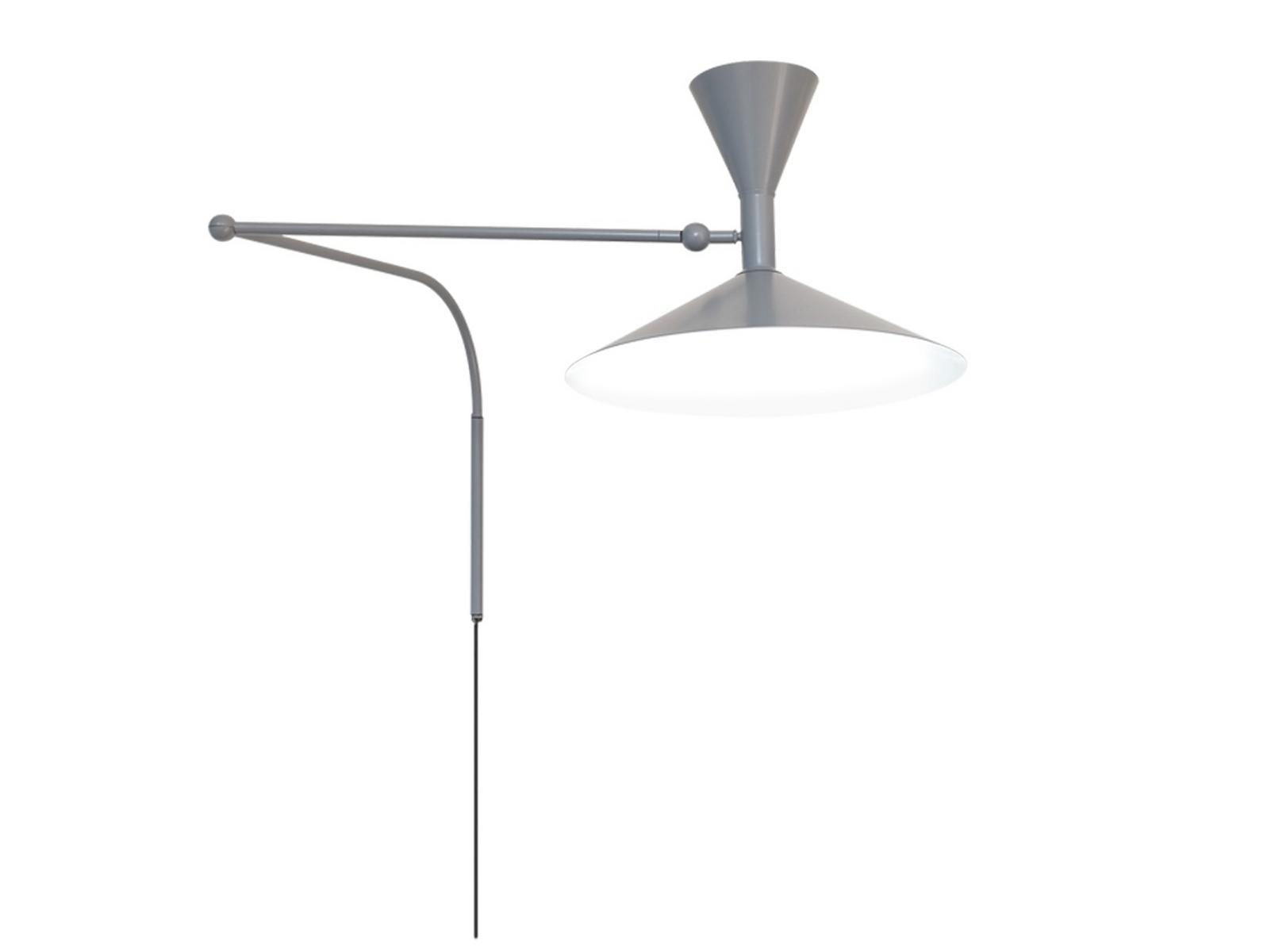 LAMPE DE MARSEILLE Adjustable aluminium wall lamp