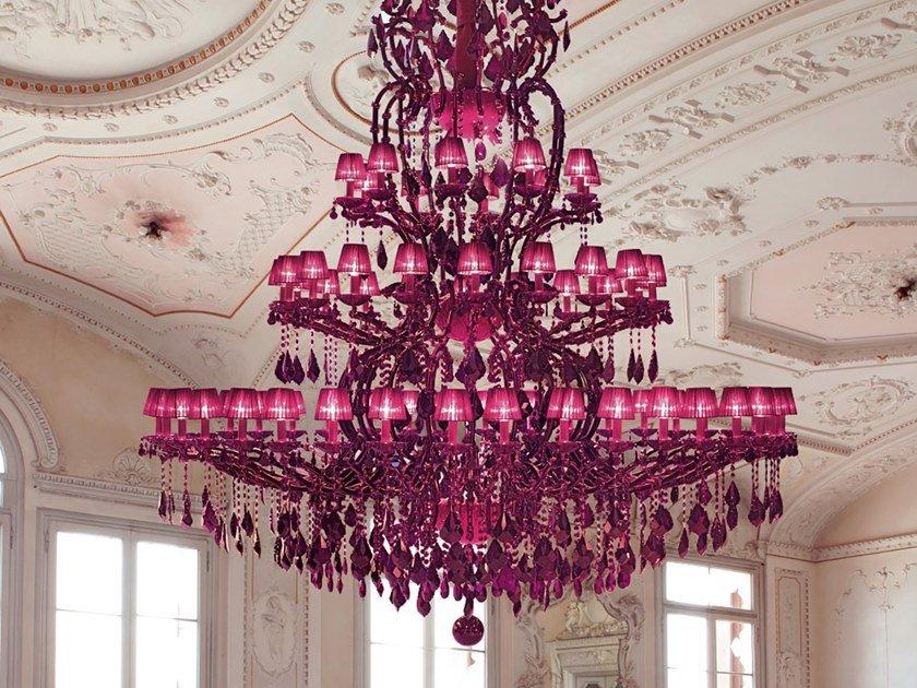 MARIA TERESA VE 973 70 Metal chandelier with Swarovski® Crystals