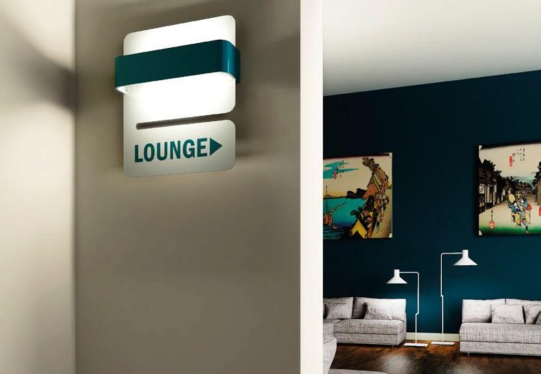 MANTA LED iron wall light