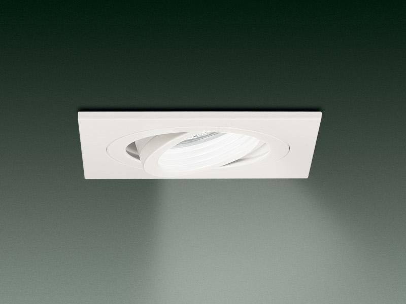 SD 902 I LED adjustable square aluminium spotlight