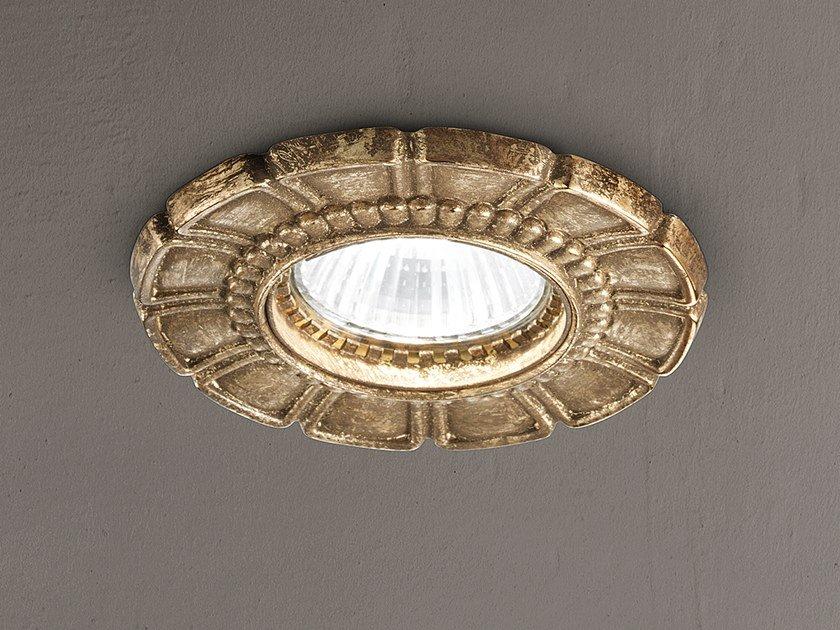 BRASS & SPOTS VE 1193 Semi-inset brass spotlight