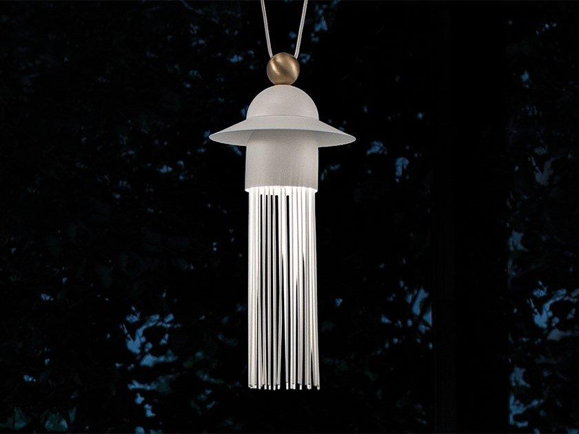 NAPPE N1 LED painted metal pendant lamp