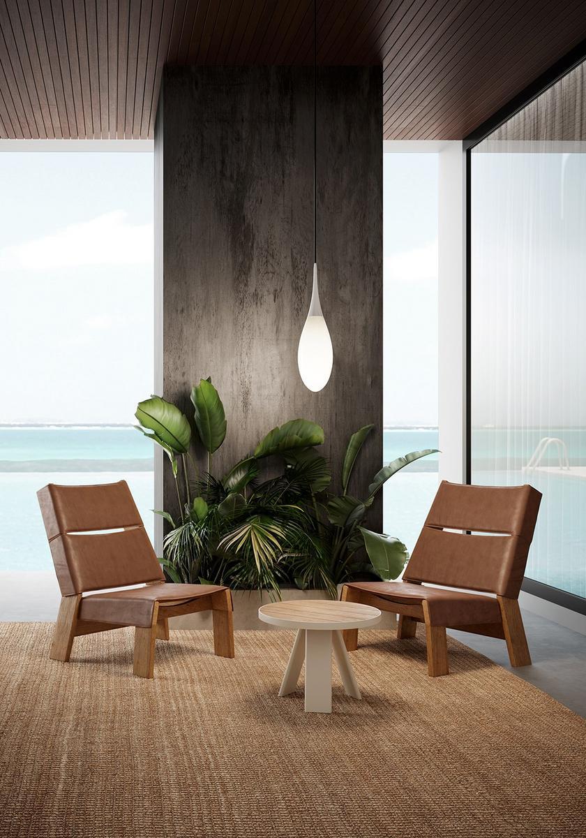 SPILLO OUTDOOR Polyethylene outdoor pendant lamp