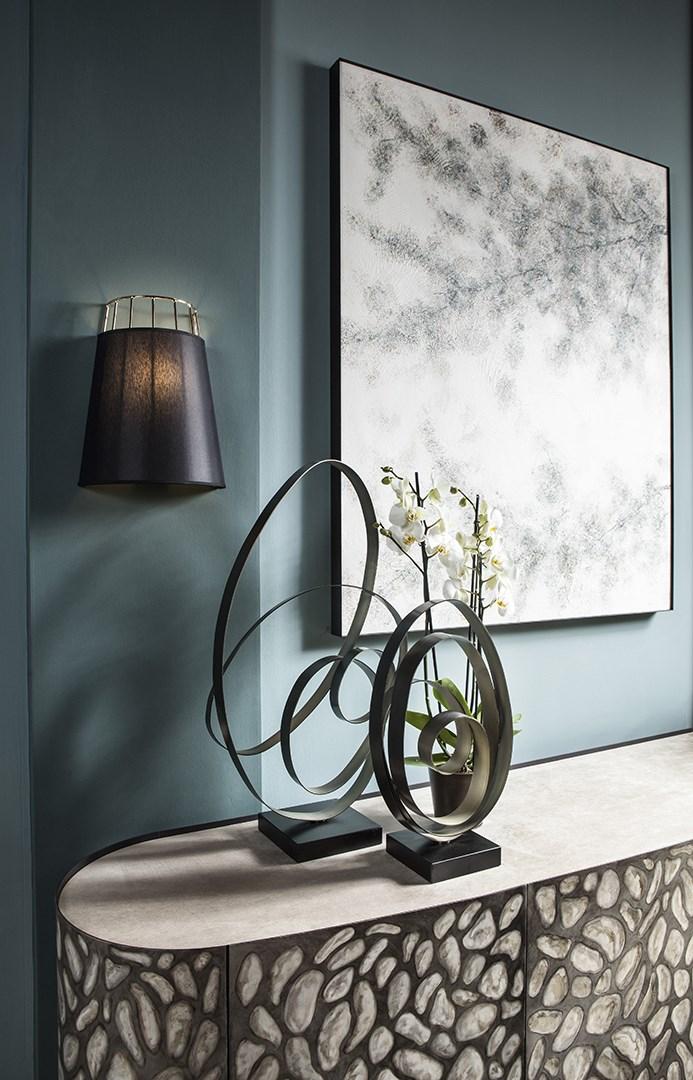 SOFIA Steel wall lamp