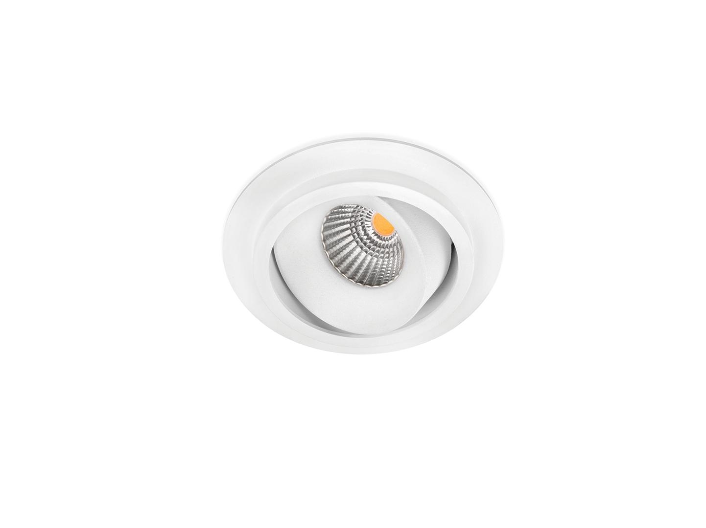 TWIST ROUND LED adjustable spotlight