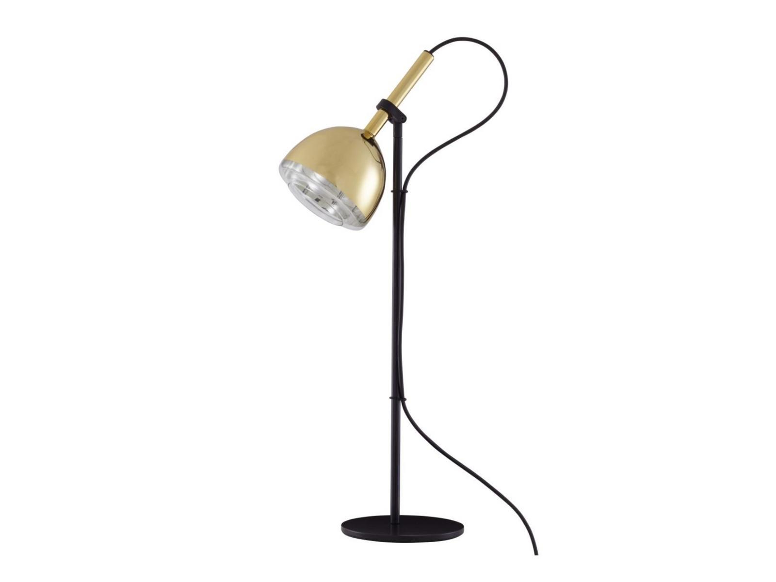 BRASS BELL LED adjustable brass table lamp