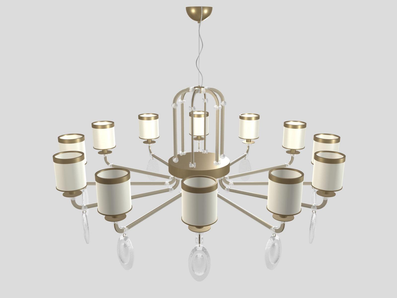 OLYMPYA RD 12 Metal chandelier
