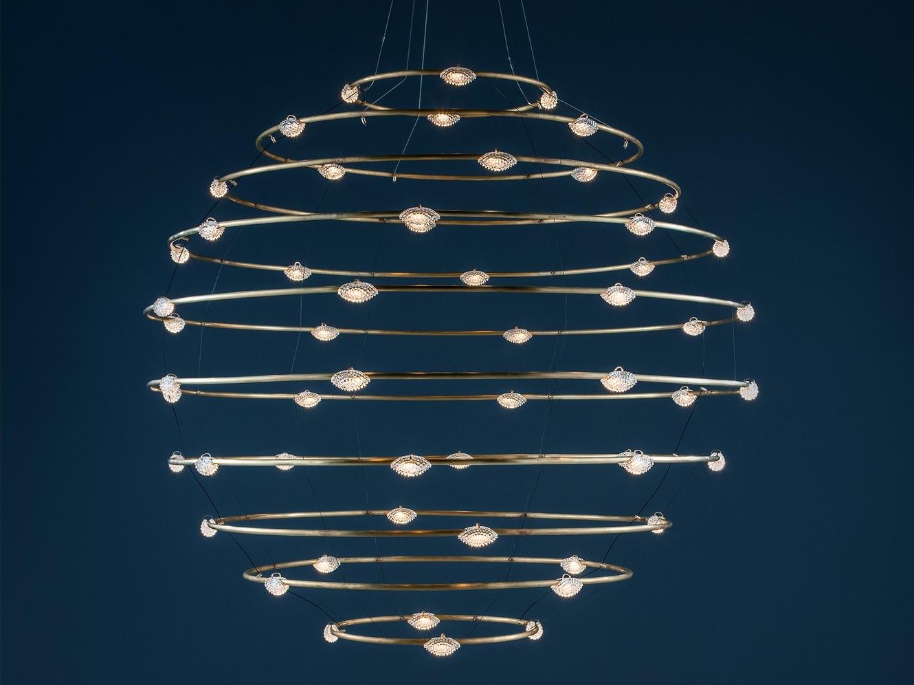 56 PETITS BIJOUX LED brass pendant lamp