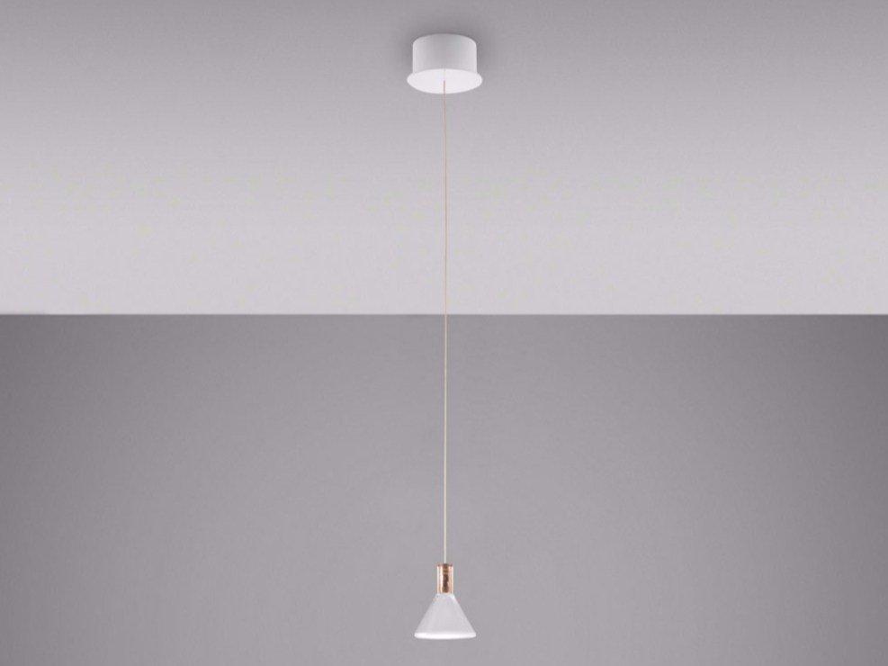 MULTISPOT POLAIR LED Borosilicate glass pendant lamp