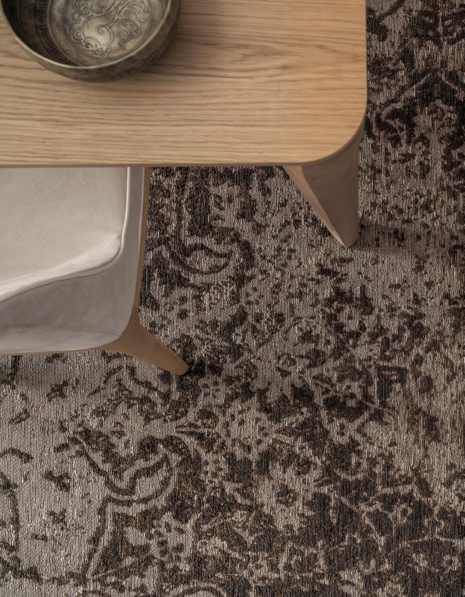 BOCCIONI Patterned rectangular rug