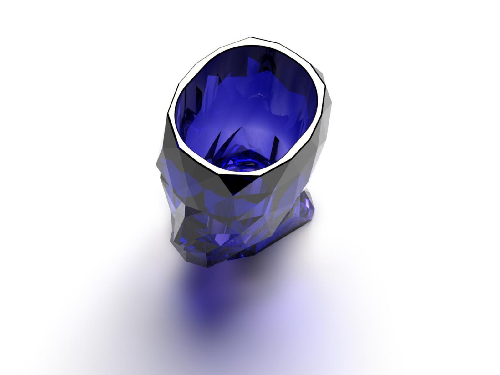 ADAN NANO GLOSSY Polycarbonate vase