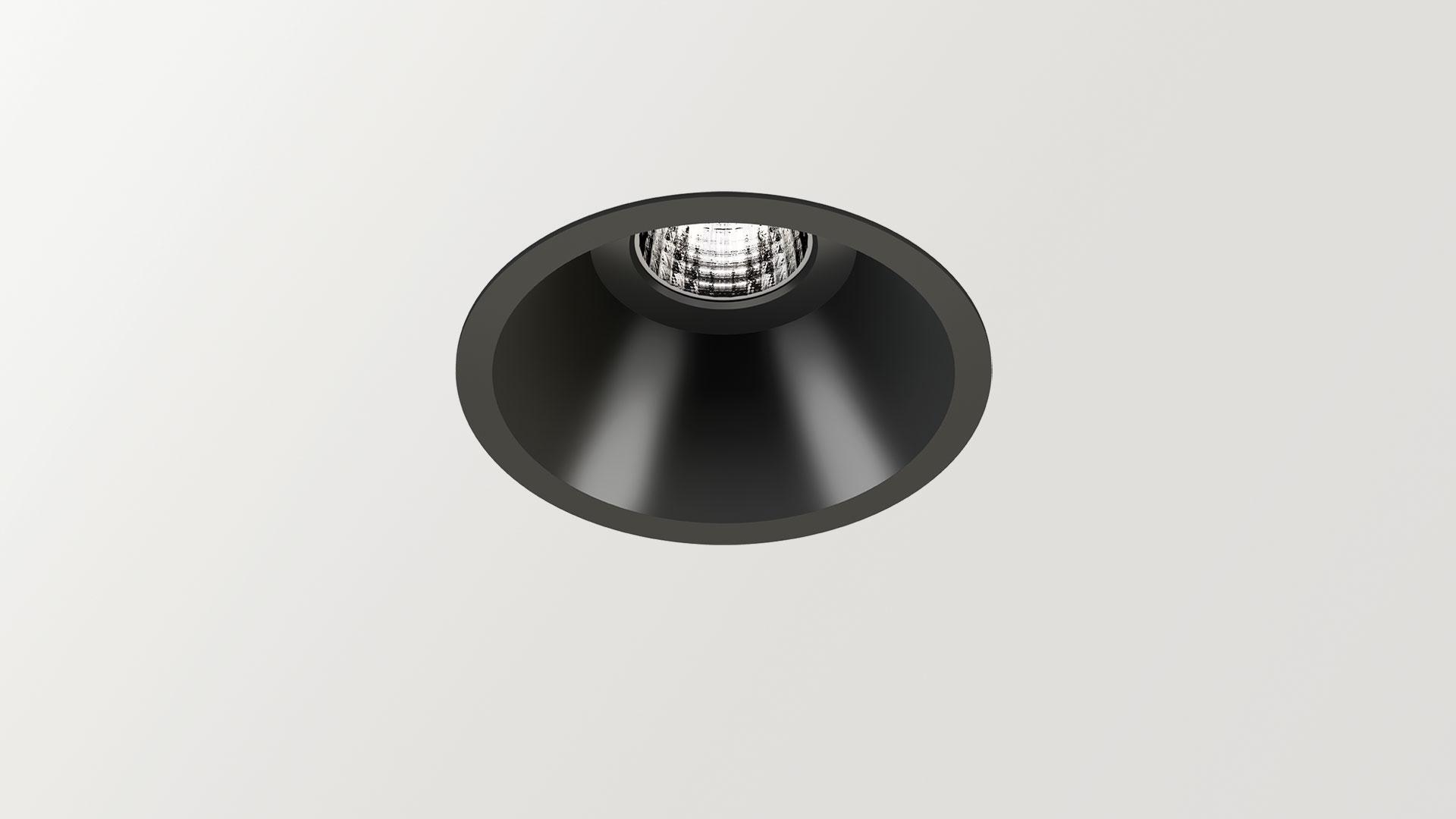 SHOT LIGHT M LED recessed aluminium spotlight