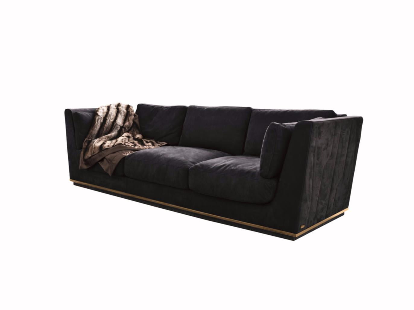 NOBU Modular leather sofa