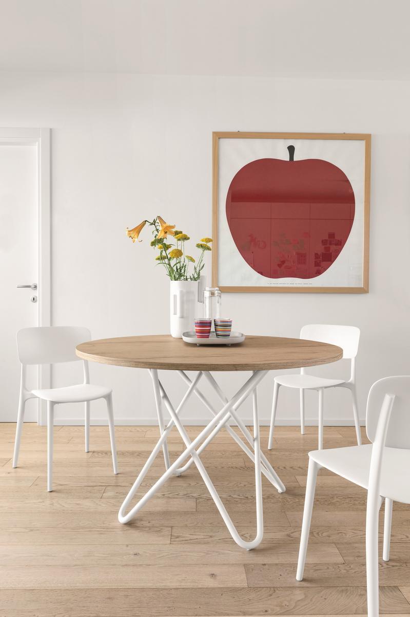 STELLAR Round ceramic table