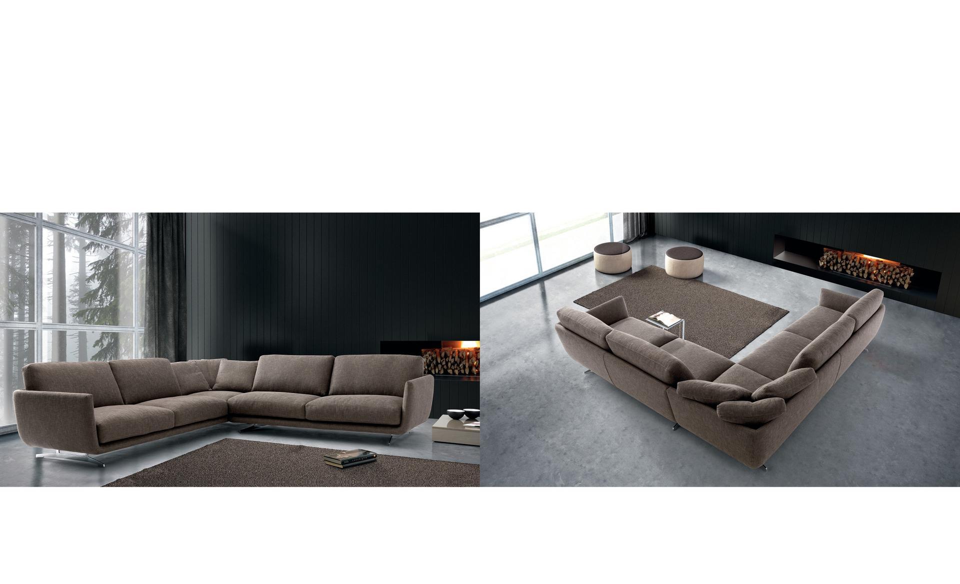 SLIM Sectional sofa with removable cover