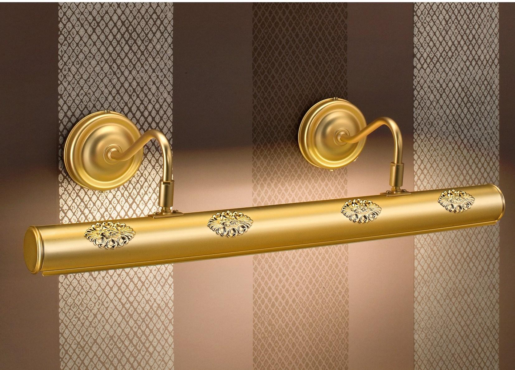 BRASS & SPOTS VE 858 A1P/A2G/A4 Direct light halogen metal wall lamp