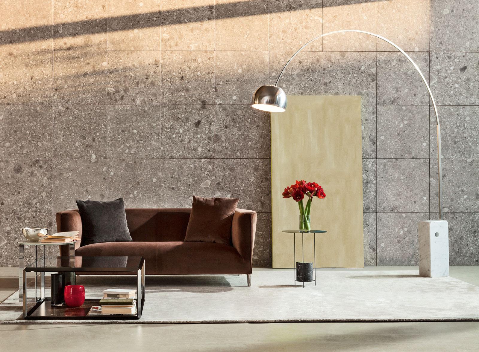 BREEZE 3 seater fabric sofa