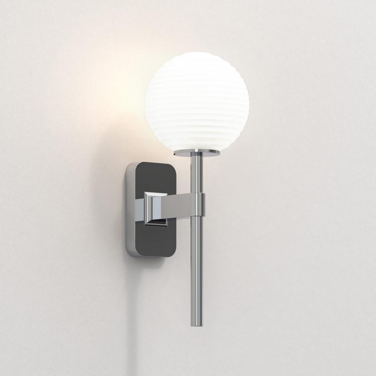 TACOMA SINGLE LED zinc wall lamp for bathroom