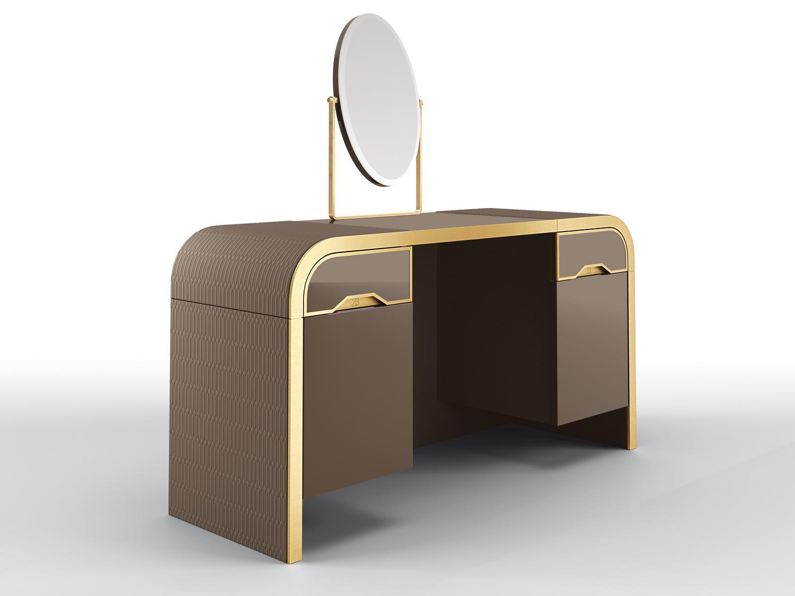 EMANUELLE Multi-layer wood dressing table