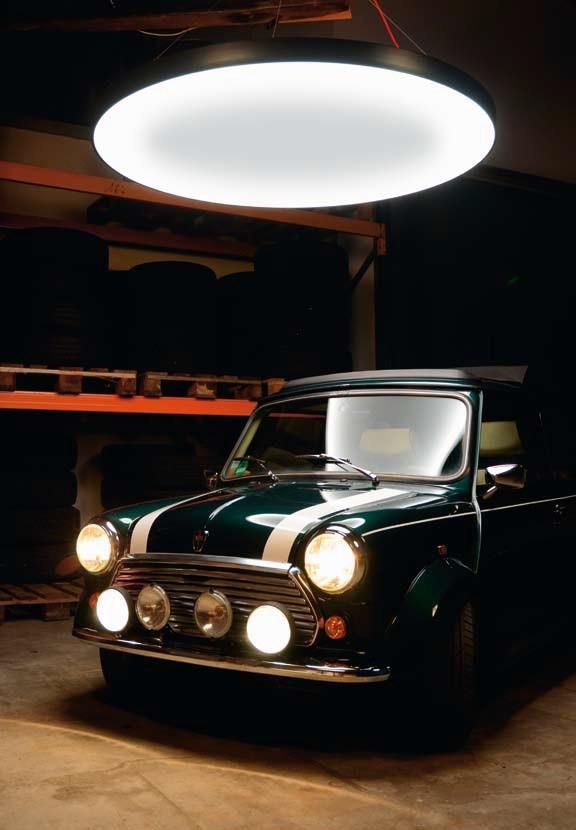 HIGHMOON FLAT LED LED RGB pendant lamp