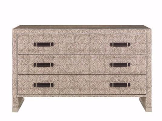 HAMILTON Fabric chest of drawers