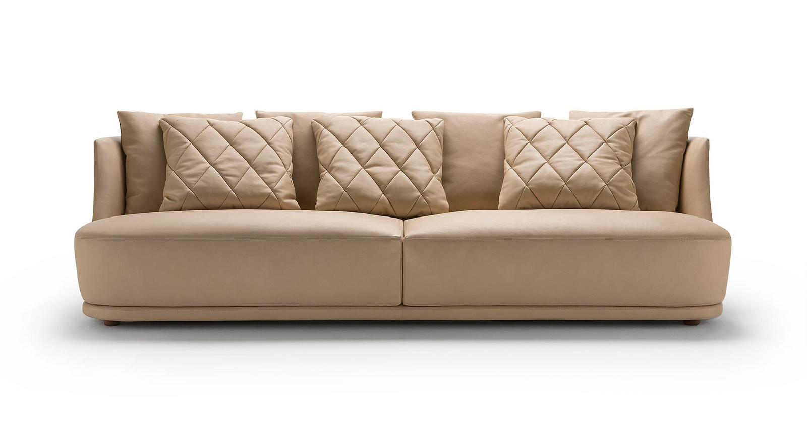 AUDREY Sectional leather sofa