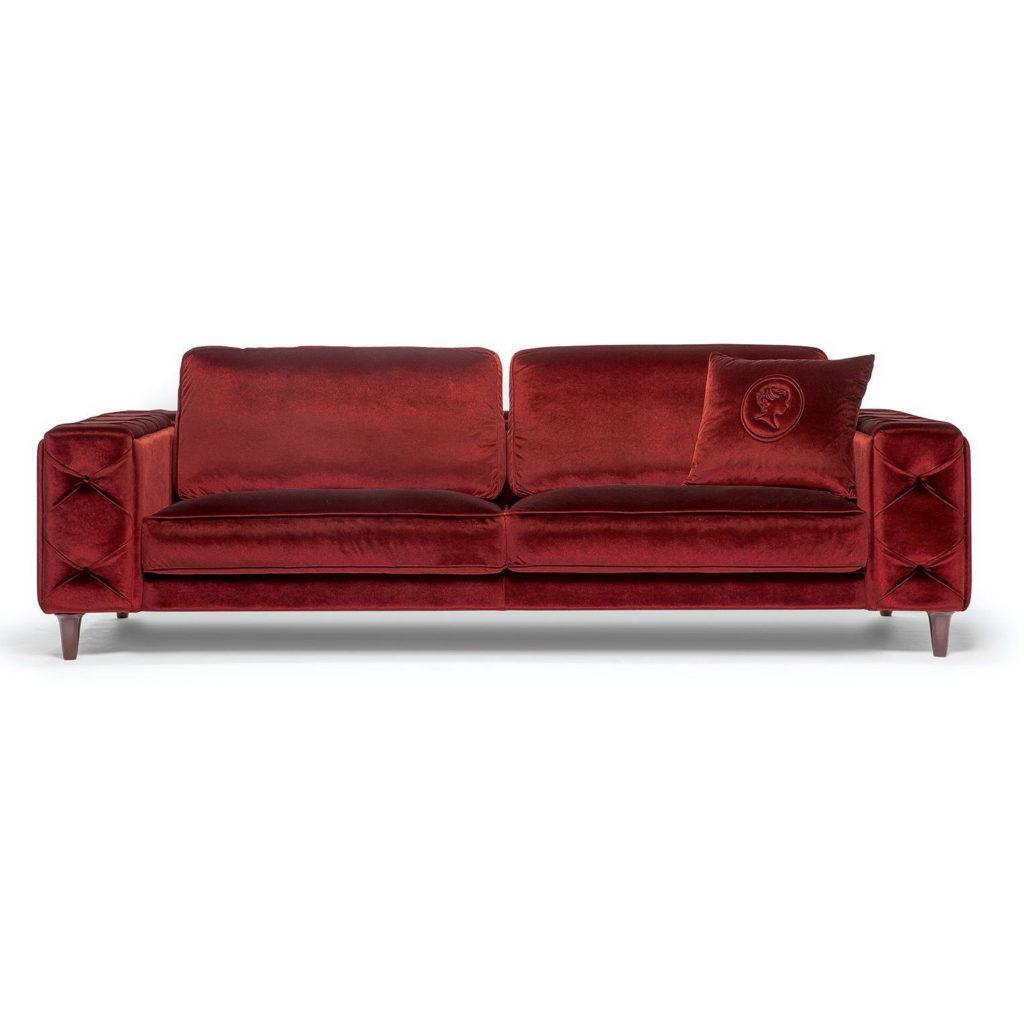 BELMONDO Sectional fabric sofa