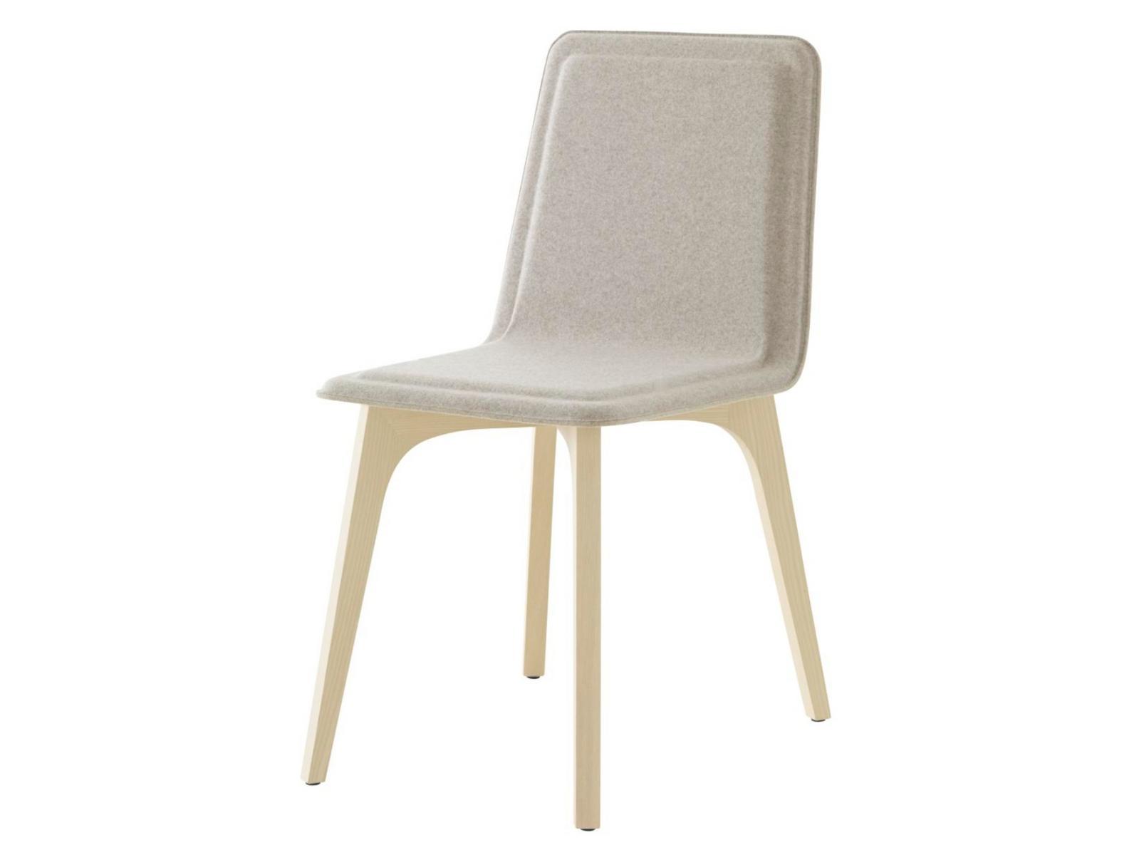VIK 2 Upholstered fabric chair with removable cover