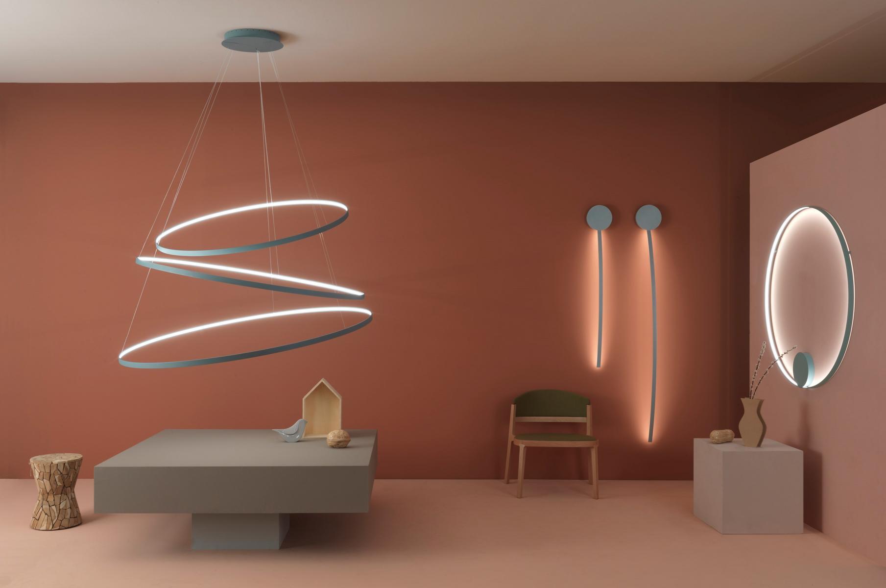 RINGS LED wall lamp